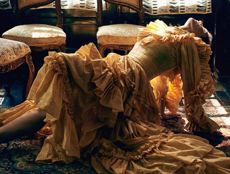 Vestido: CARLOS PINEDA