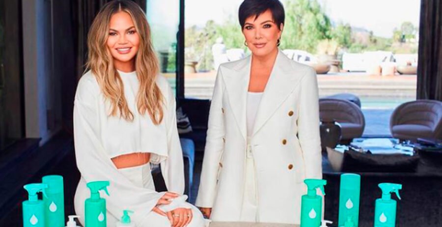 Christy Teigen y Kris Jenner lanzan línea de limpieza para el hogar