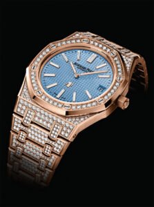 El reloj de mil diamantes de Audemars Piguet vendrá en tres colores