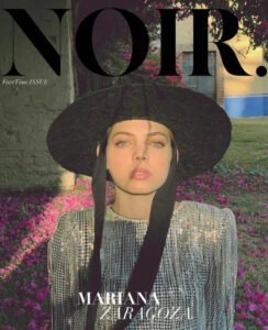 Mariana Zaragoza en portada de Noir