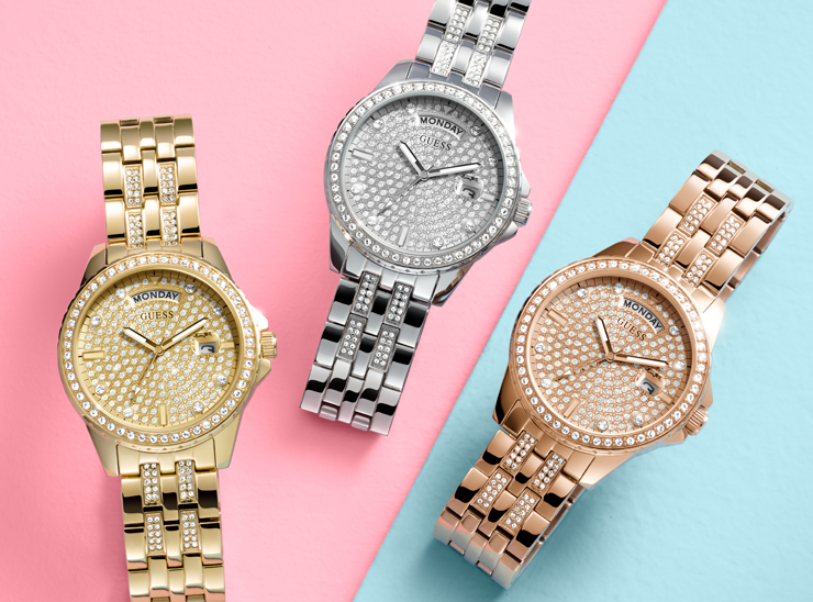 Guess lanza nueva línea de relojes
