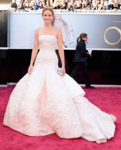 Jennifer Lawrence en Dior Couture