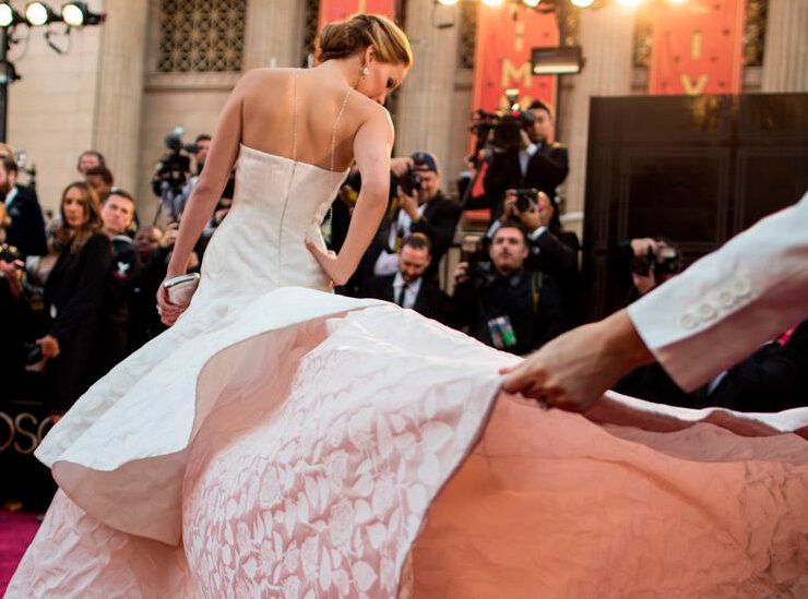 Jennifer Lawrence en el Oscar