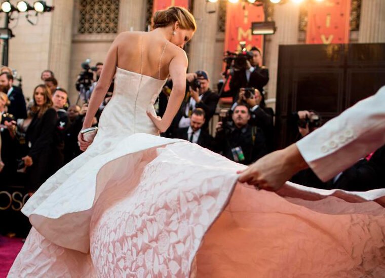 Jennifer Lawrence en el Oscar