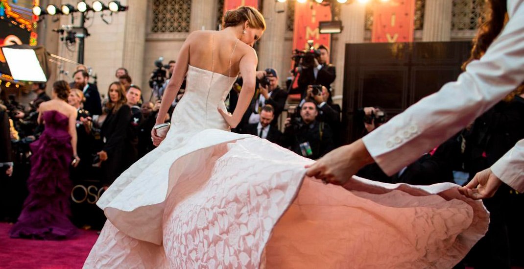 Jennifer Lawrence en el Oscar