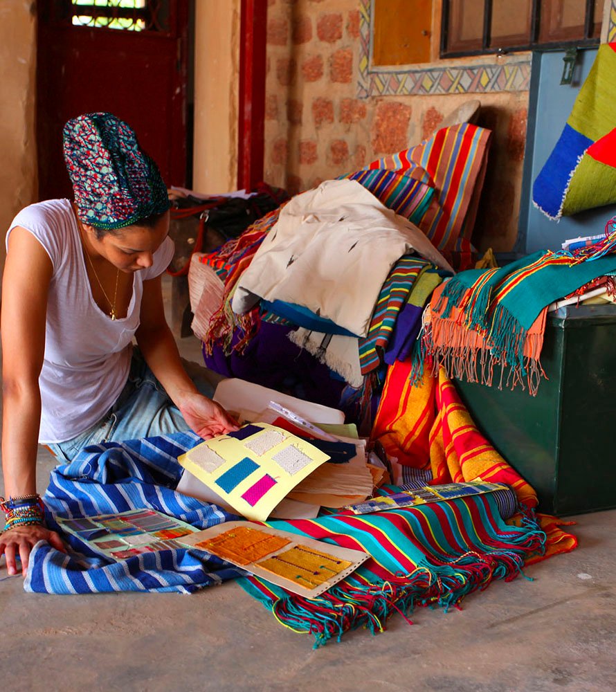 Los extravagantes colores de Stella Jean