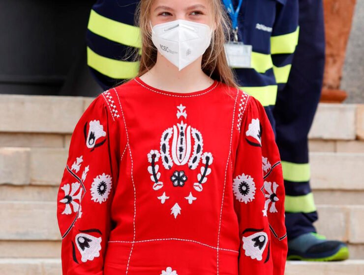 Sfera viste a la infanta Sofía