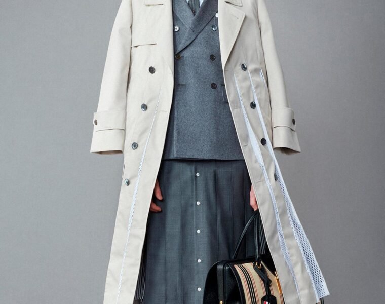 Thom Browne propone siluetas andróginas para resort 2022