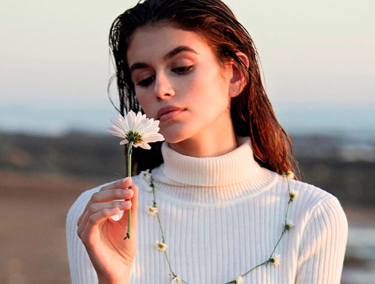 Skincare a base de oro, el favorito de Kaia Gerber
