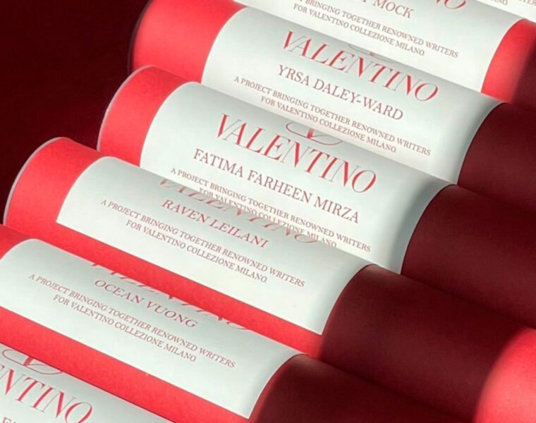 Valentino X Belletrist, de la palabra escrita a la moda