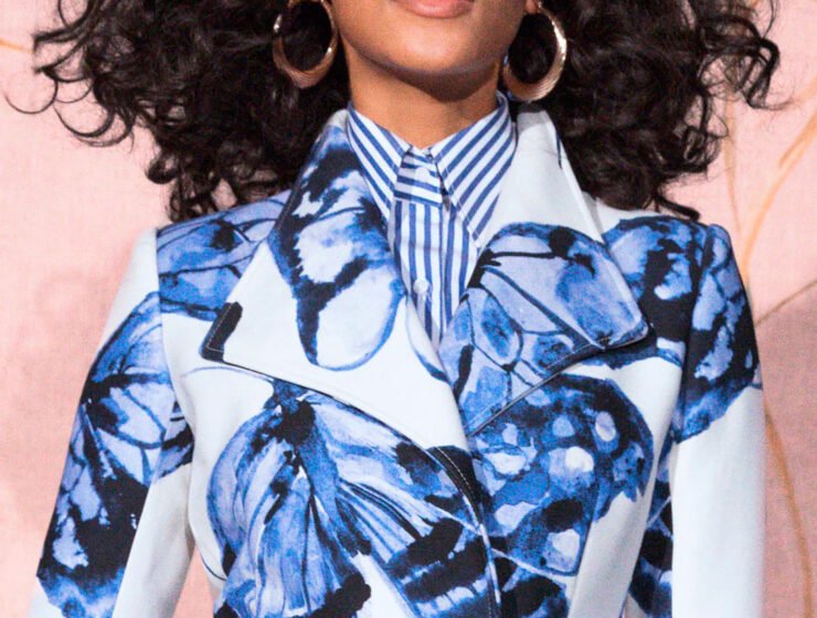 Brandon Maxwell recurre a las manchas de leopardo para otoño