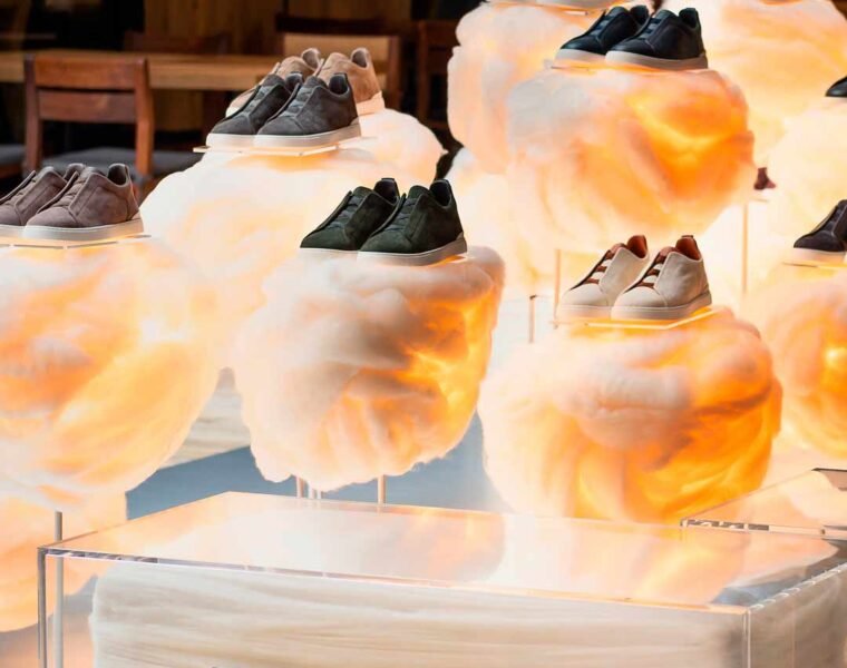 Zegna presenta su nuevo pop up triple stitch