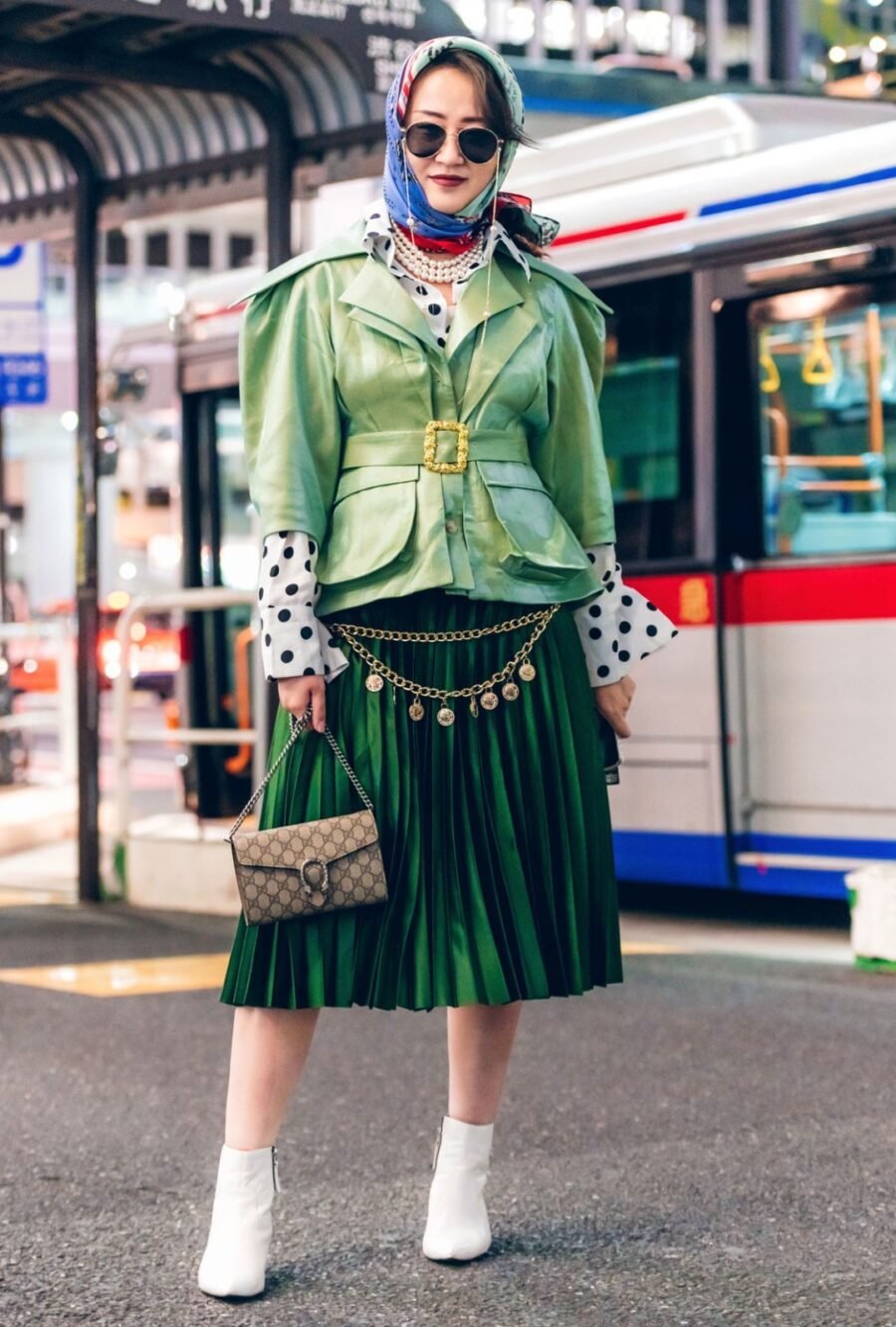 cómo utilizar una mascada en otoño