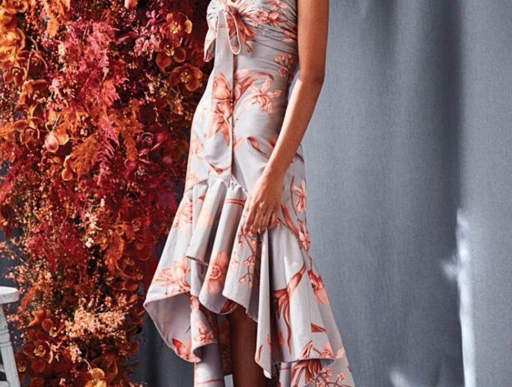 vestidos florales para otoño