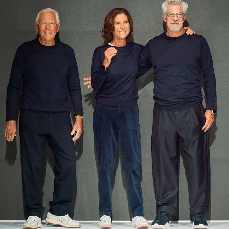 Emporio Armani celebra 40 años en Milan Fashion Week