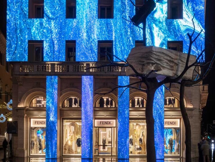 Fendi celebra con lujo en Navidad