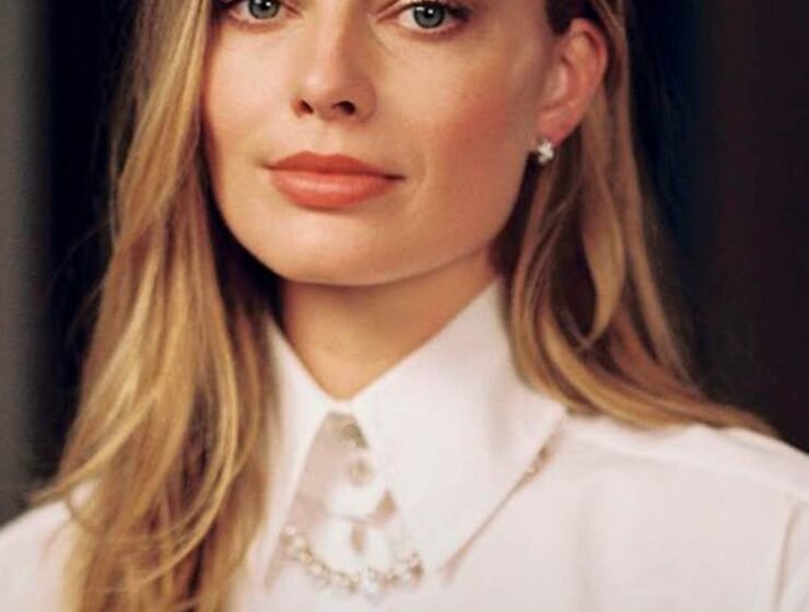 In The Library With Margot Robbie, by Chanel