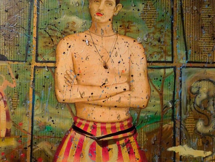 Presentan exposición de Julio Galán en el Museo Tamayo