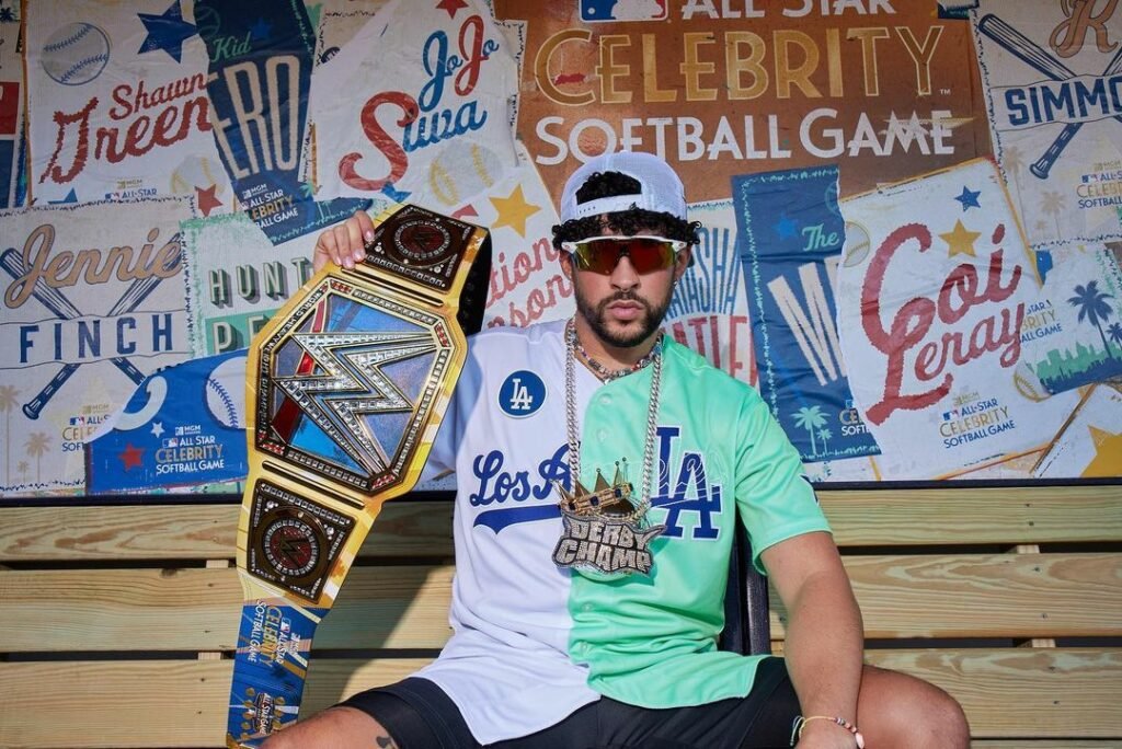 Action Bronson at the 2022 MLB All-Star Celebrity Softball Game