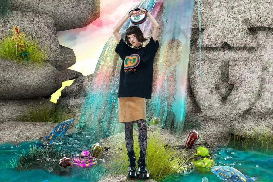 Metaverso en la moda. Campaña de Gucci "Good Game"