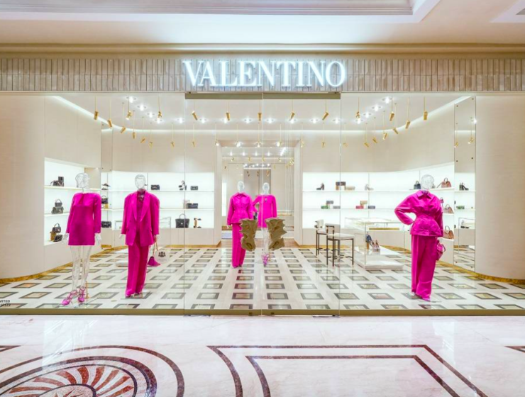 El nuevo concepto de boutique Valentino