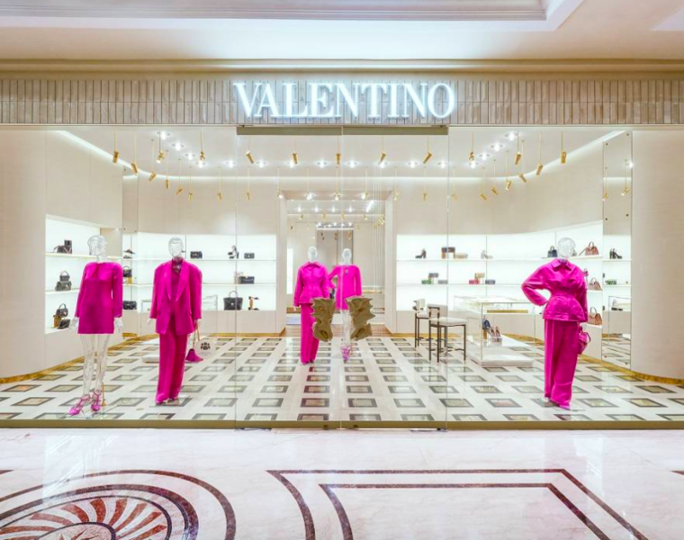 El nuevo concepto de boutique Valentino