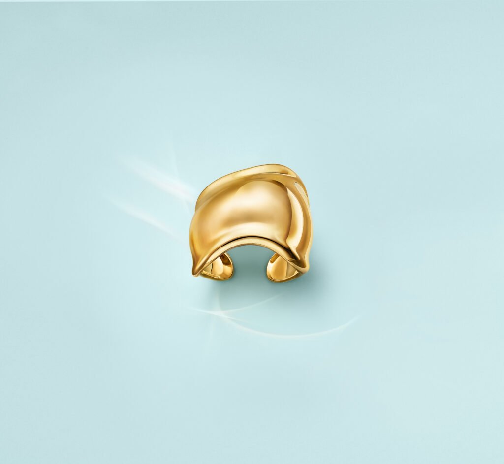 Anillo Bone oro amarillo 18 quilates Elsa Peretti Tiffany & Co.