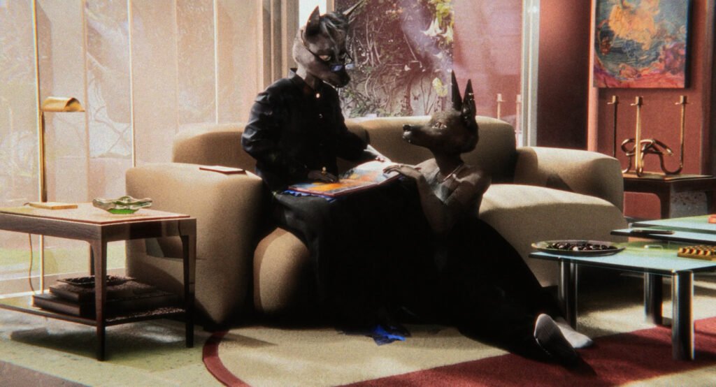 For Aicha frame de secuencia de entorno animal en la vida cotidiana.