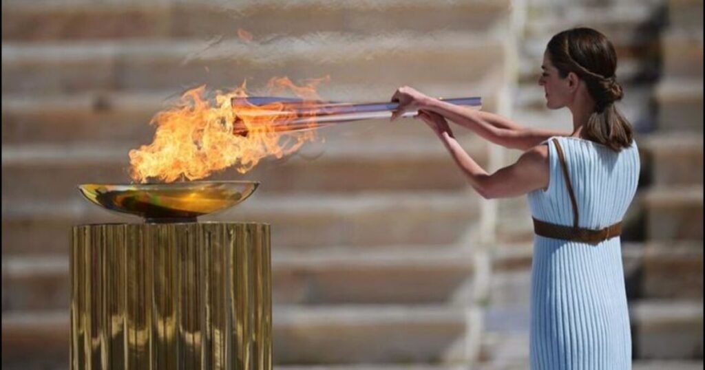 Cual es el significado de la antorcha olimpica fashion