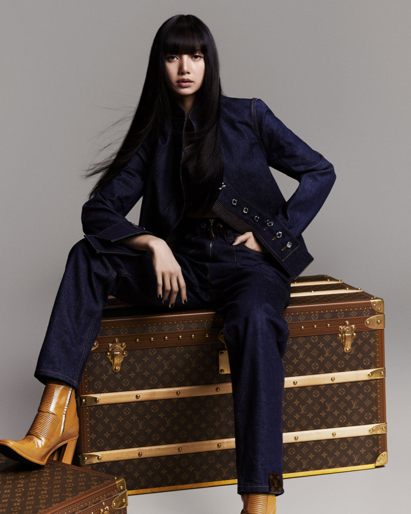 Lisa en campaña de Louis Vuitton.