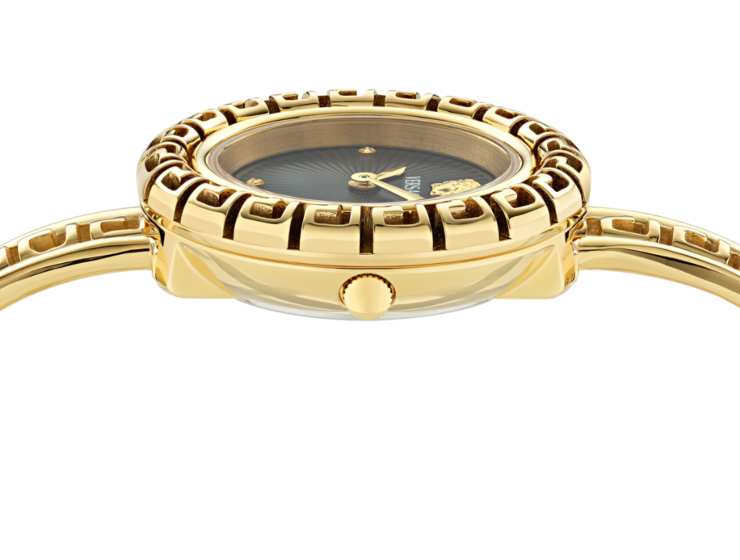 Versace presentó el reloj La Greca, joya para Primavera/Verano 2024