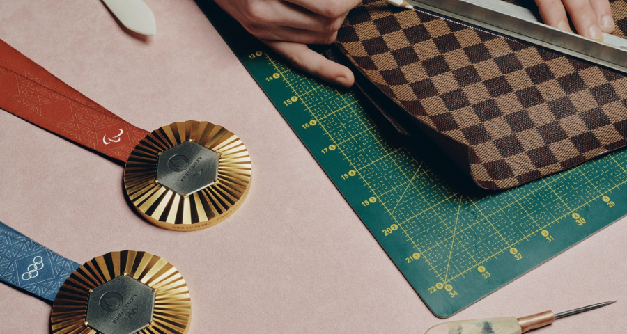 Las medallas de París 2024 serán presentadas en charolas de Louis Vuitton_NOIR