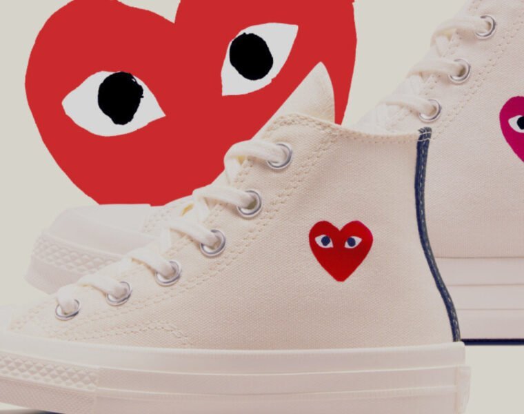 Converse y Comme des Garçons