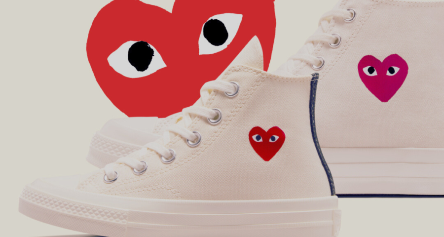 Converse y Comme des Garçons
