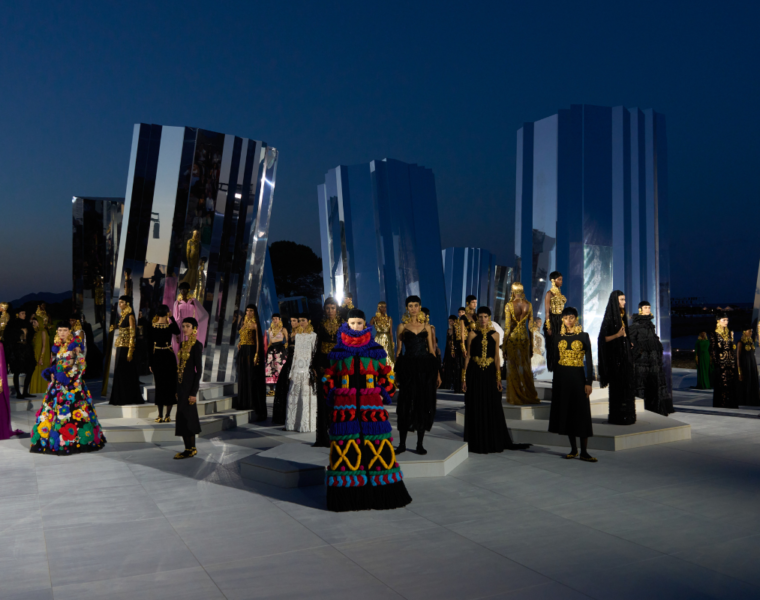 DOLCE & GABBANA PRESENTÓ ALTA MODA EN 2024 EN CERDEÑA ITALIA