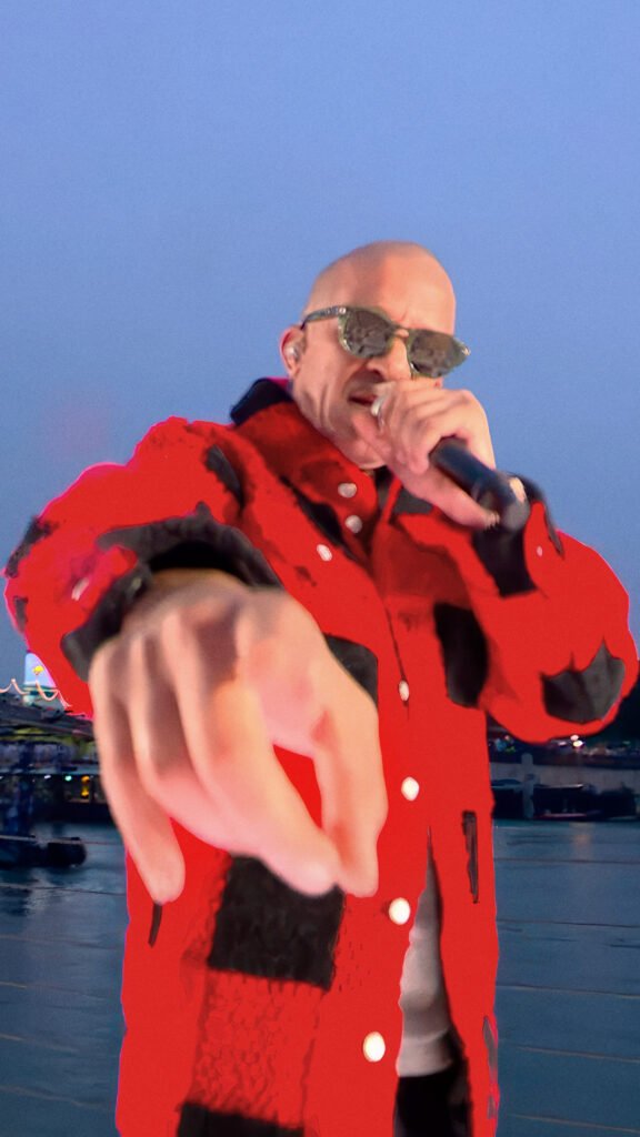 Rim'K rapero quién tuvo participación en la ceremonia inaugural de los juegos Olímpicos de Paris 2024. 