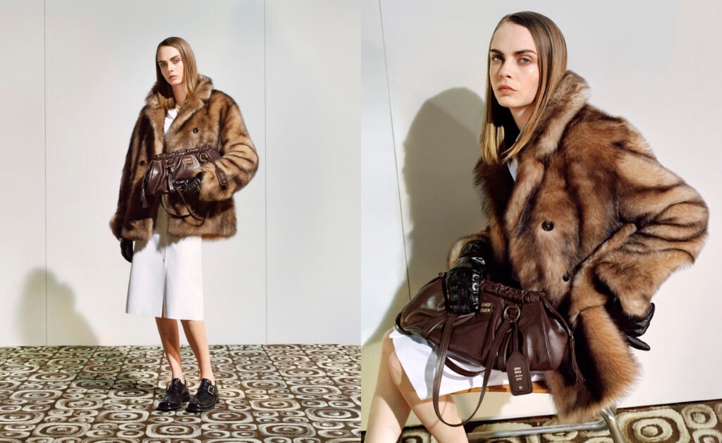 Cara Delevingne en colección de Miu Miu, individual moments