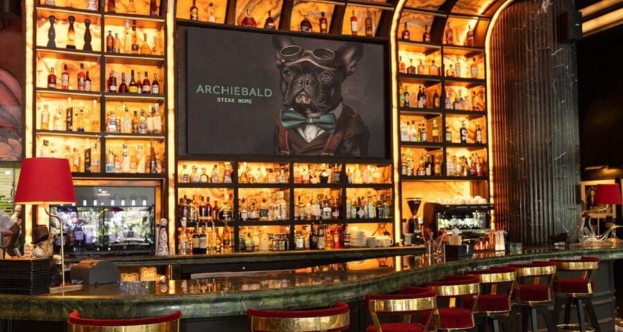 Archiebald, un premium steakhouse estilo americano ubicado al interior del exclusivo hotel JW Marriot de Polanco