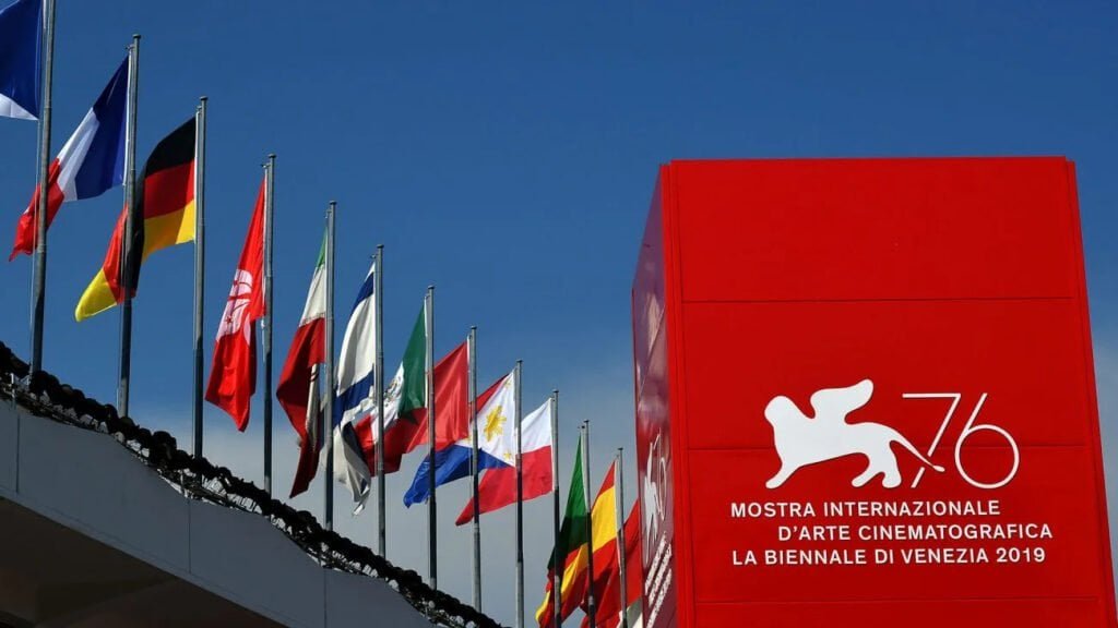 Anuncio del Festival de Cine de Venecia.