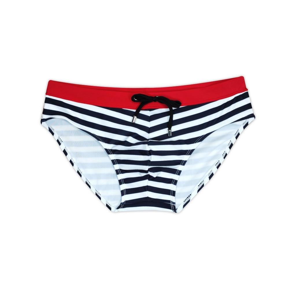 Trusa de rayas de algodón.