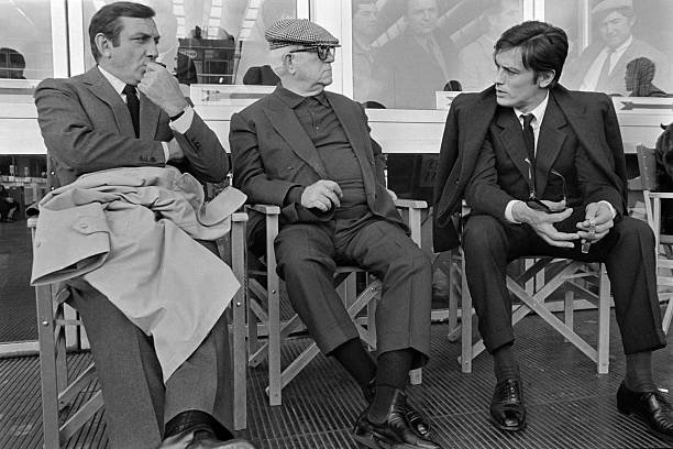 Lino Ventura, Jean Gabin y Alain Delon