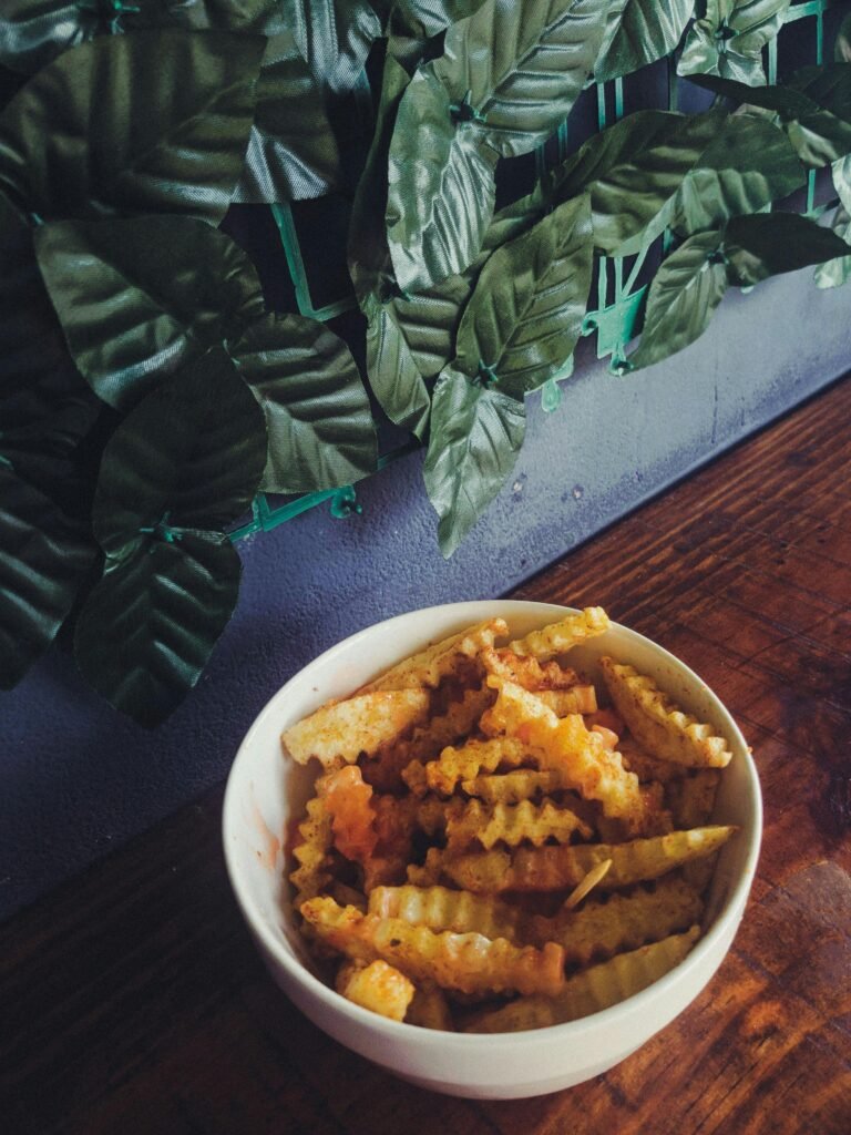 Bowl de papas fritas.