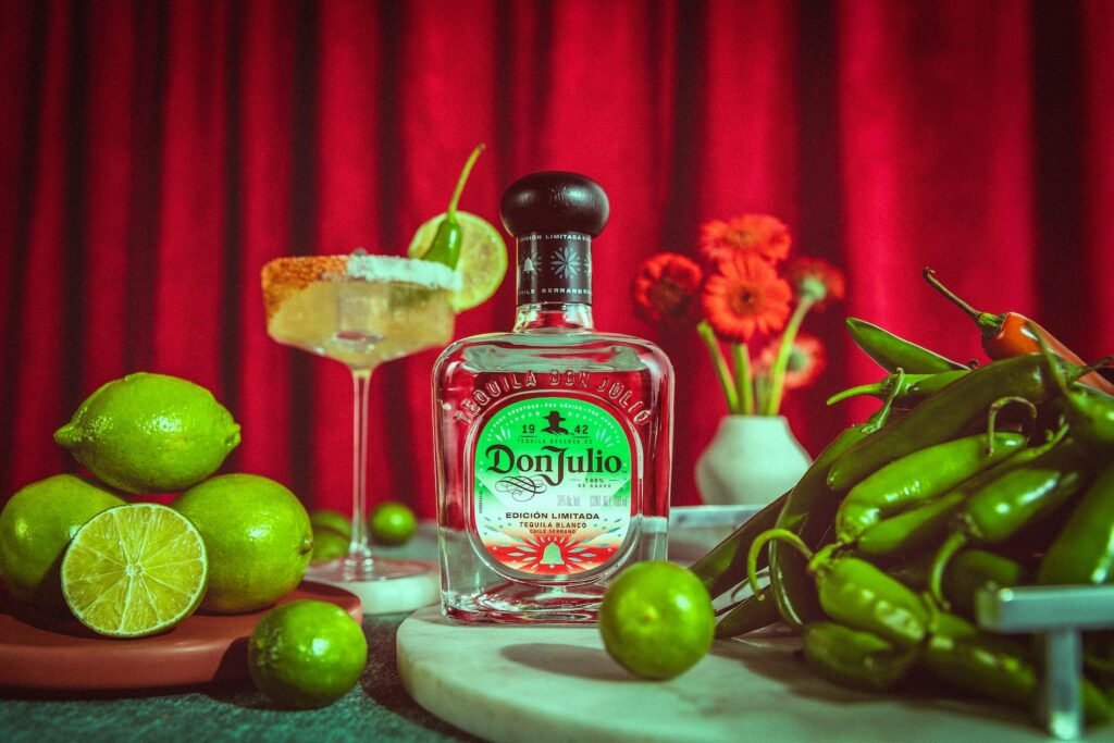 Coctelería Espaisi Margarita Don Julio Chile Serrano