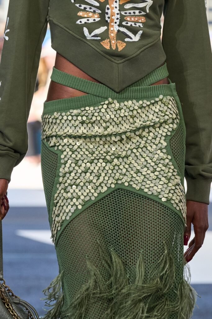 Off White Primavera Verano 2025, Nueva York Fashion Week. 