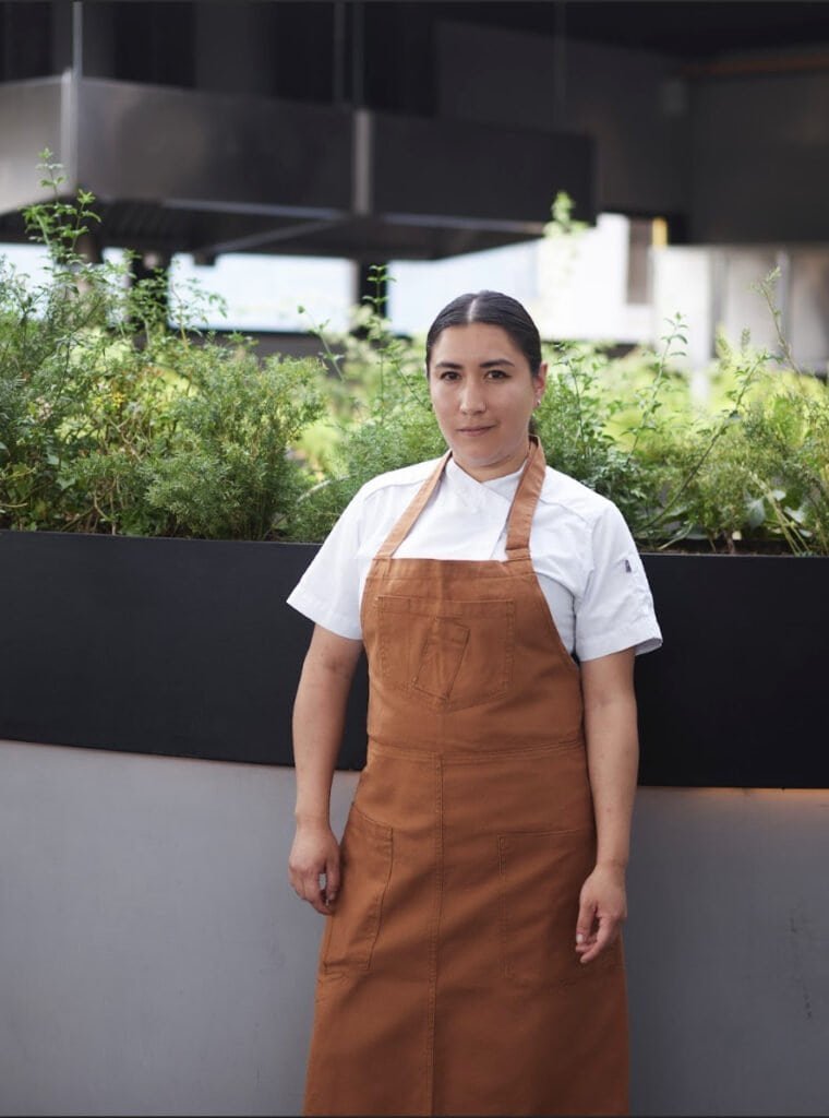 Valeria Sánchez líder la cocina de Conchita Clamont. 