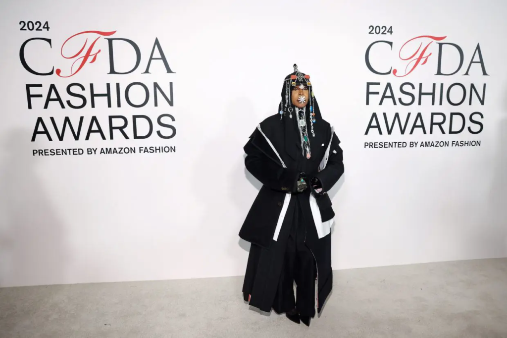 Erykah Badu en CFDA 2024. 