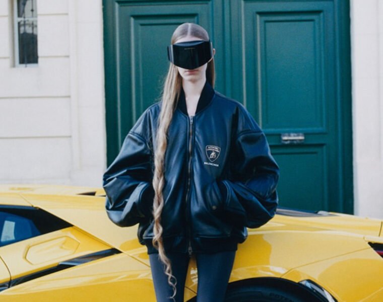 colaboración Balenciaga x Lamborghini