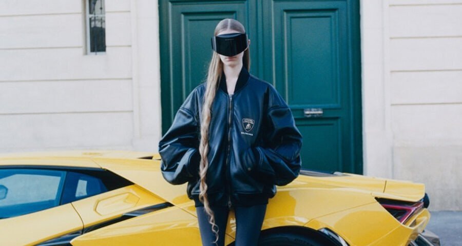 colaboración Balenciaga x Lamborghini
