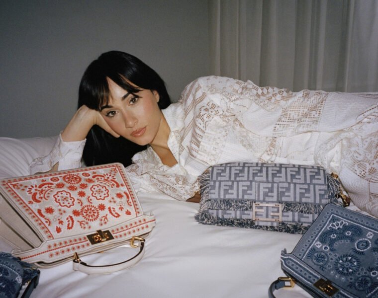 Aitana y FENDI: la nueva campaña que marca tendencia en moda de lujo