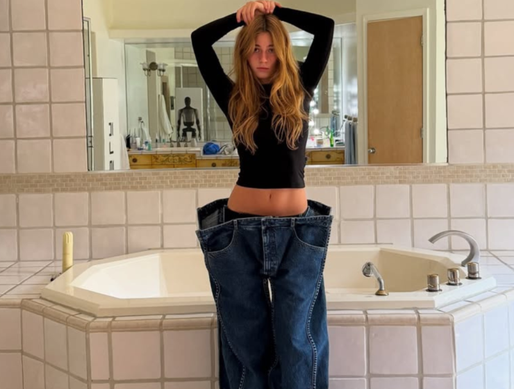 Vaqueros cuadrados de Kseniaschnaider: la revolución del denim